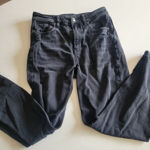 Black Distressed Jeans